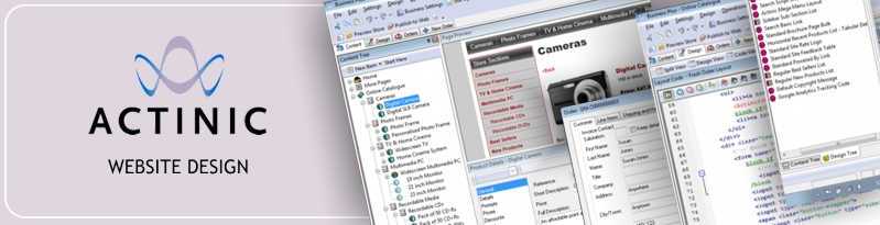 Actinic Website Design
